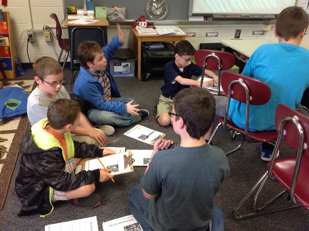 MrsFolkerTCE's tweet photo. Collaborative groups writing proposals for school improvement.  #CampTCE https://t.co/uNz7XLRrpg
