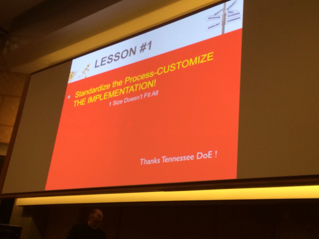 Shoutout from <a href="/ShinnSp/">Mark R. Shinn, Ph.D.</a> on lessons learned from <a href="/TnRti2/">Tennessee RTI2</a>! #allmeansall #RtINextLevel <a href="/TNedu/">TN Dept of Education</a>