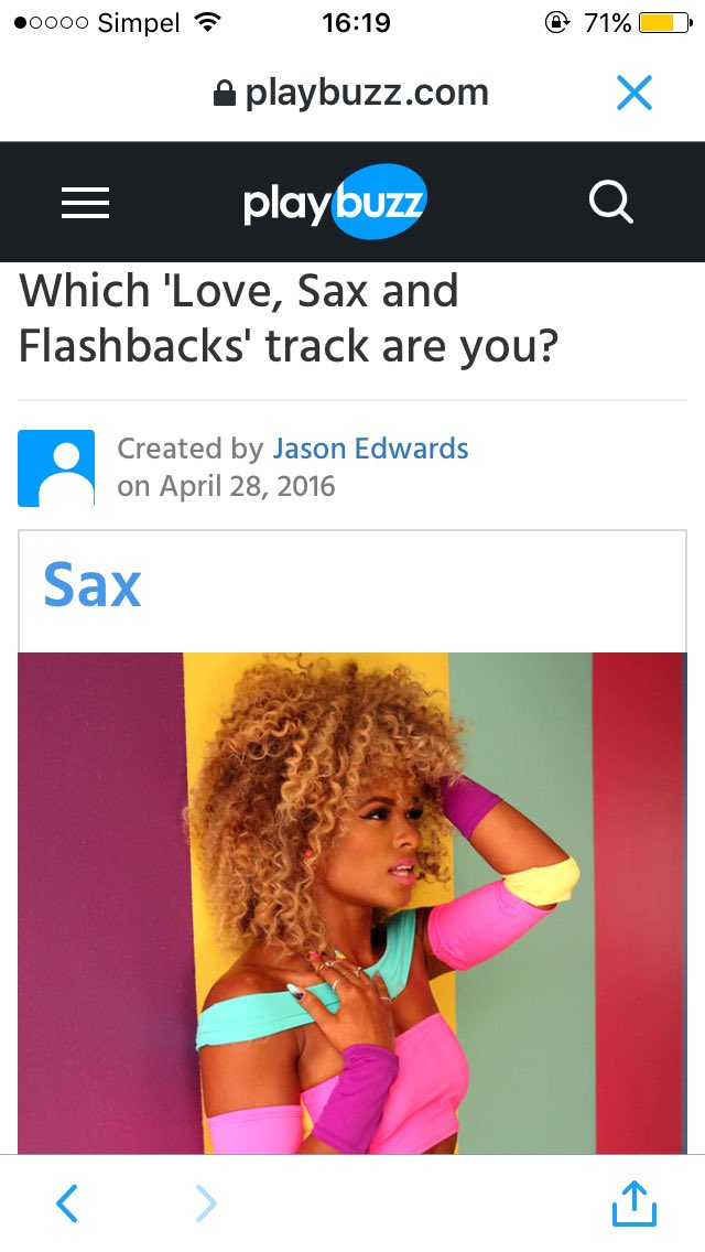 leighsdutchie's tweet photo. @FleurEast Yaaaas i got Sax 🎷💛 #LoveSaxAndFlashbacks https://t.co/B851pHr9sP