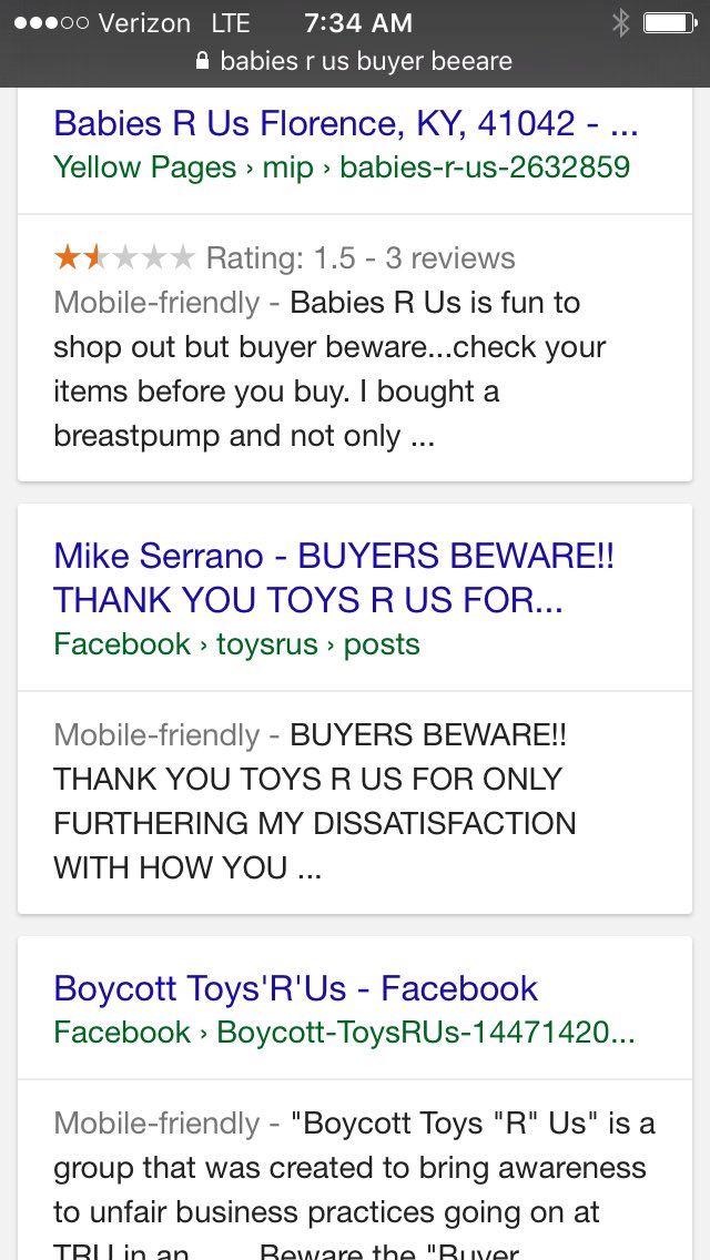 RunningThriver's tweet photo. Why you should register and shop at @amazon and avoid @BabiesRUs at all costs! #BuyerBeware #RipOff https://t.co/xkdKzQ4CU1