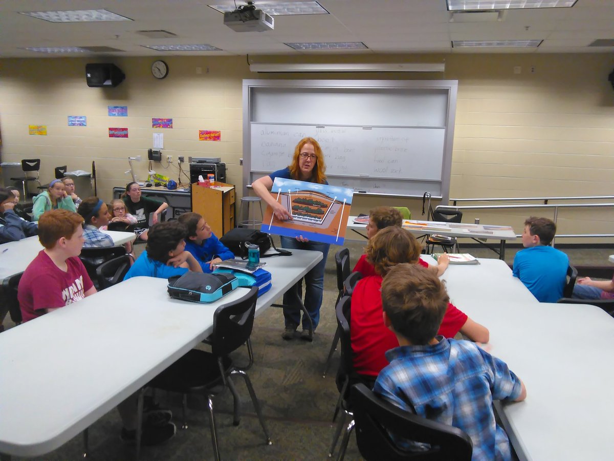 LadyPatton's tweet photo. Sci6: How landfills change the ecosystems we live in #zwpd https://t.co/iQcU3s2TC1