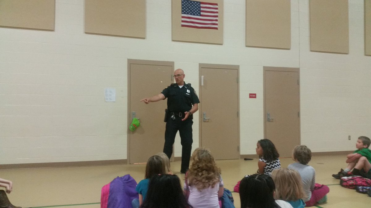 Thanks to the Richmond Police Department for sharing officer VanMiddlesworth for our bicycle safety training!