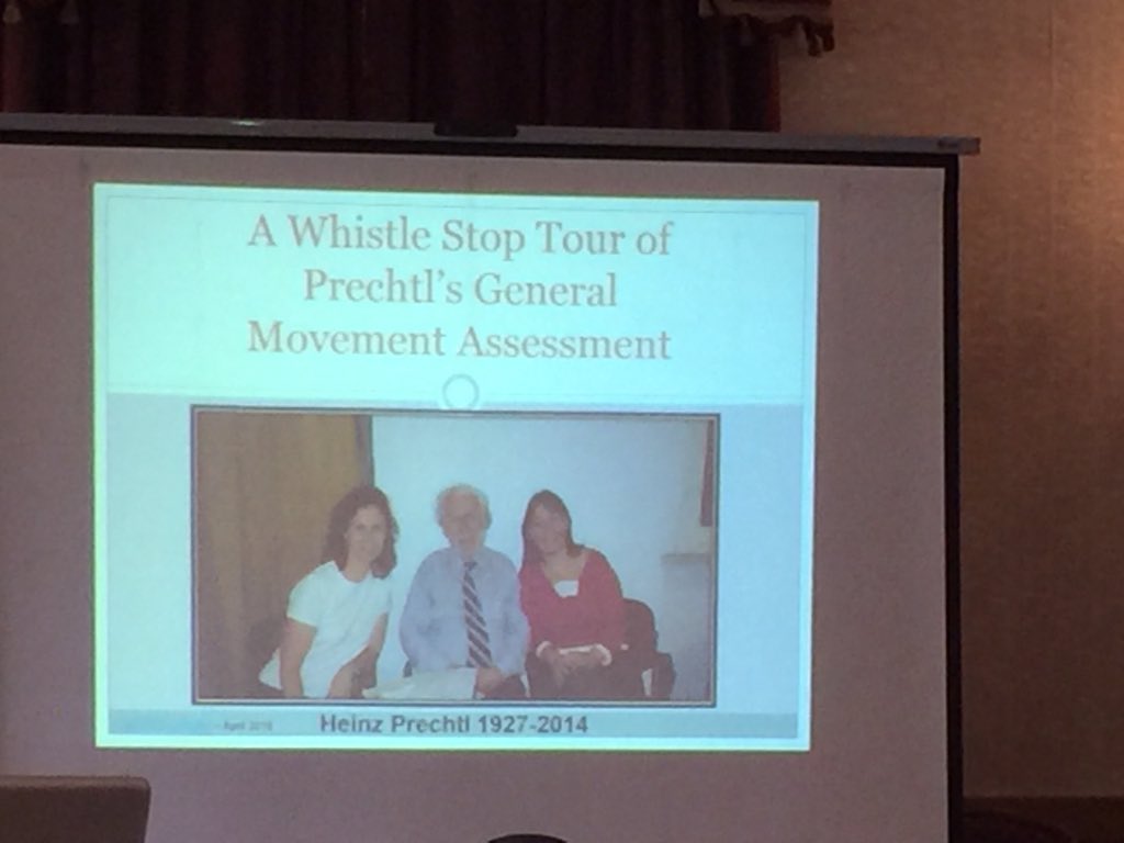 MckeonCarter's tweet photo. #ANNPforum Helen Robinson presenting #Prechtl's General Mvment Assess #neurodevelopment #neonate https://t.co/g1YxMtvXR8