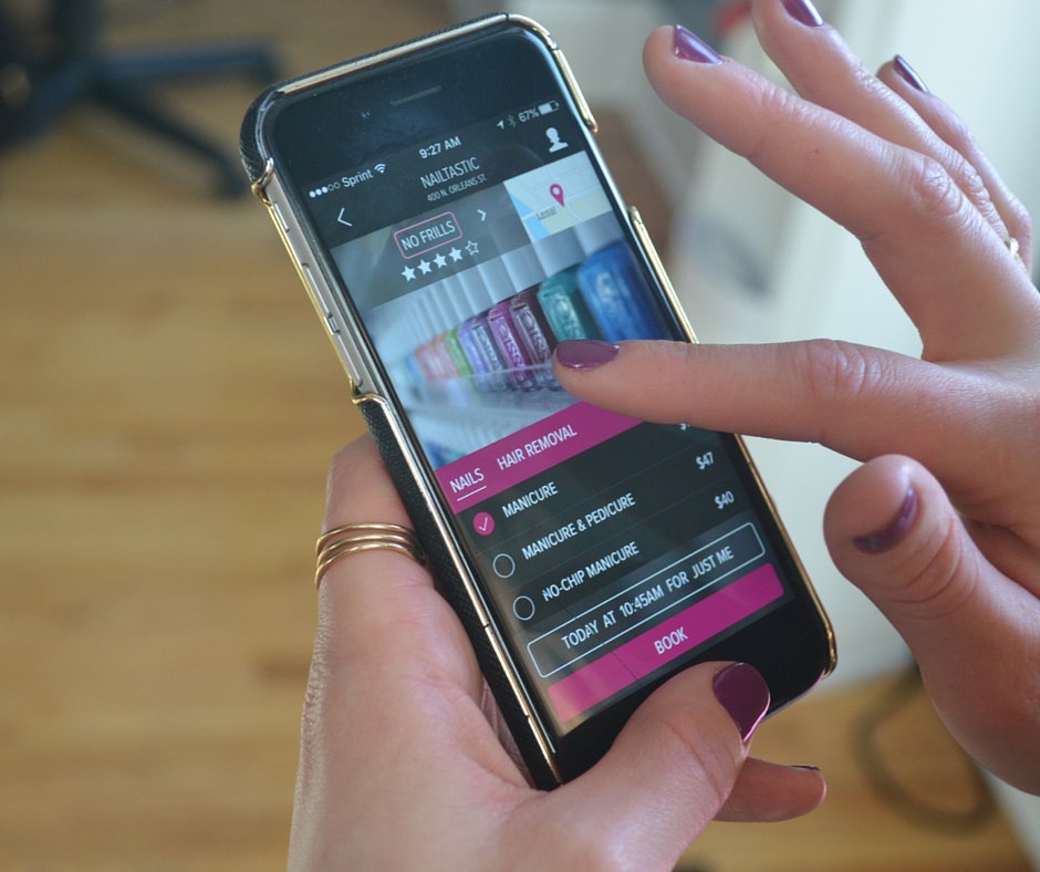 _PrettyQuick_'s tweet photo. A gorgeous #manicure is just a tap away with PrettyQuick! Book here:   #GetPrettyQuick https://t.co/XzQlC5hNQR https://t.co/nyYl2DJJY2