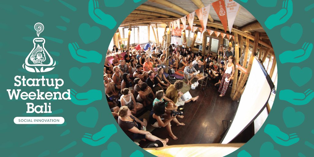 Save the date! #StartupWeekendBali #SUWBali is back on June 24-26, the theme: #SocialInnovation!