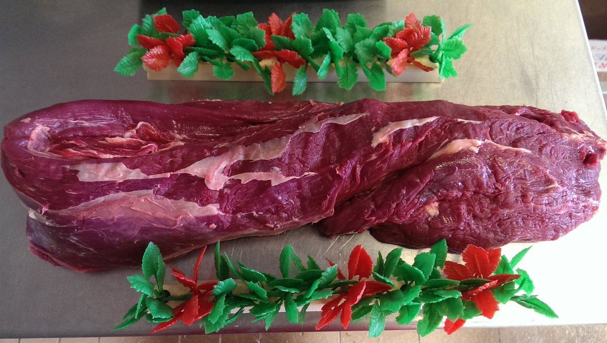 Fresh whole beef fillets only £19.99/kg