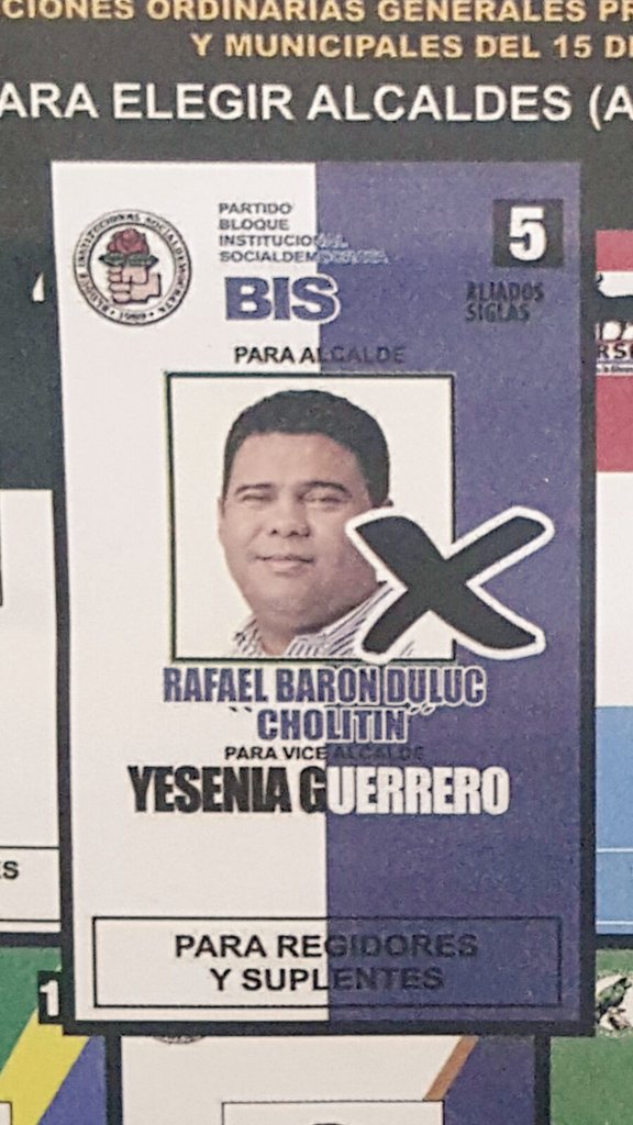 GuerrCharlie's tweet photo. Asi debes VOTAR el 15 de mayo por el cambio que necesita Higuey, Cholitin próximo Alcalde! https://t.co/6sKAUyWbhE