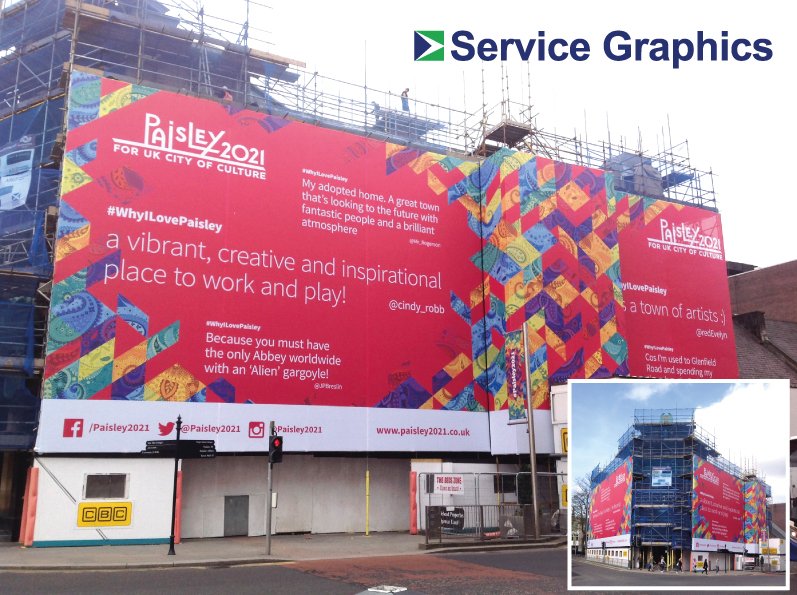 Service Graphics Ltd On Twitter SG Installed 60sqm Of Scaffold Simple Inspirational Alien City Service Graphics Ltd On Twitter SG Installed 60sqm Of Scaffold Simple Inspirational Alien City