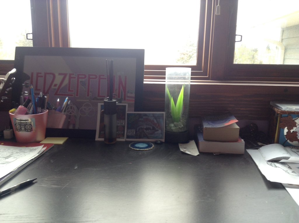 BrookSheppard's tweet photo. @CJSW is always on at my desk while I study #myCJSW https://t.co/TMnmxEIJfv