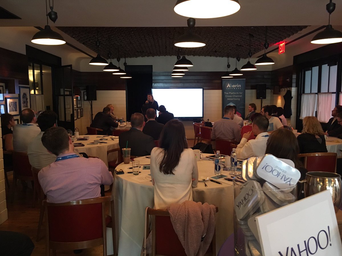 The "Good, The Bad and the Necessary", including ad blocking, delivered by <a href="/passageC/">Sonia Carreno</a> <a href="/MarinSoftware/">Marin Software</a> Exec Summit NYC