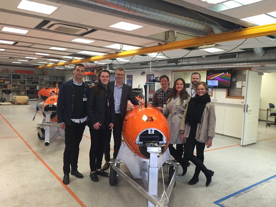 kongsbergasa's tweet photo. Winners of student comp. #YourExtreme at @NTNU visiting us today in Horten - the future is bright! #KOGStudent https://t.co/HYgJ1n0jIC