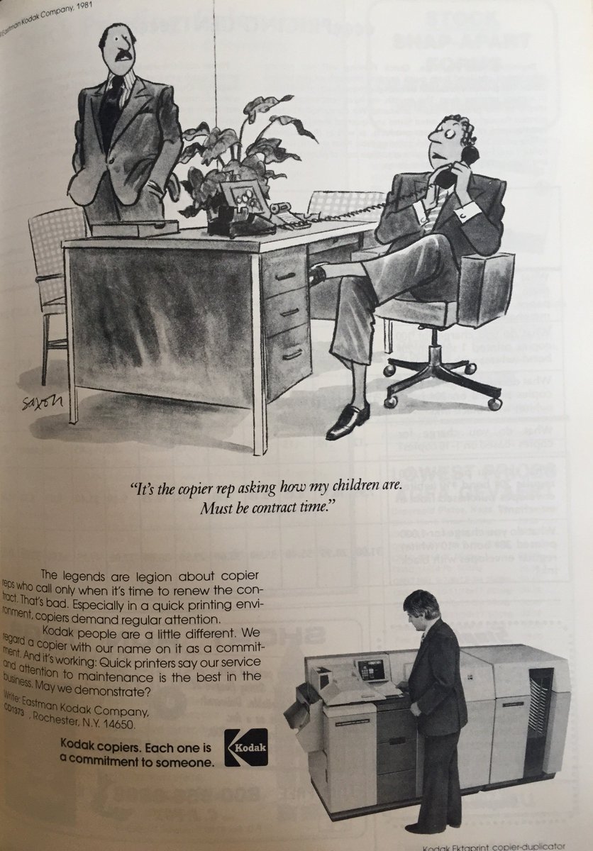 PrintingNews's tweet image. For our #TBT this week, we have a great ad from Kodak that ran in 1981.