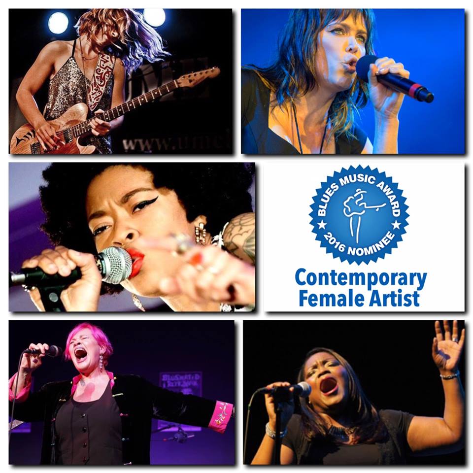BluesFoundation's tweet photo. Congratulations to the 2016 Blues Music Award Nominees for Female Contemporary Artist! #2016BMA #womeninmusic https://t.co/GLgmoZF1zC