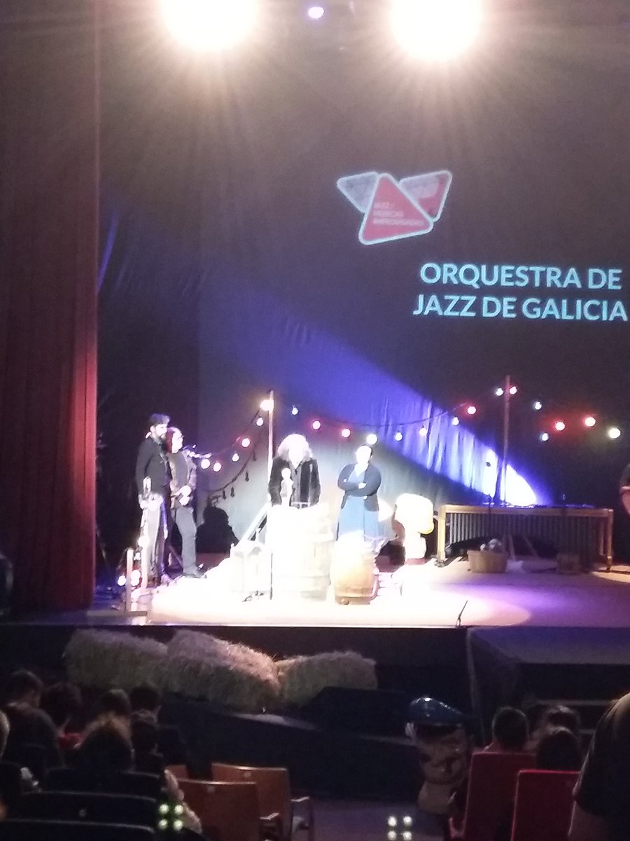 A Orquestra de Jazz de Galicia gañadores na categoría de Jazz/Músicas improvisadas.Noraboa rapaces!