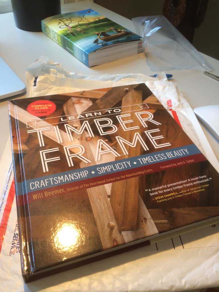 BuildCalc's tweet photo. Just got my copy of Will Beemer's new book! https://t.co/rkyfOSPaI3