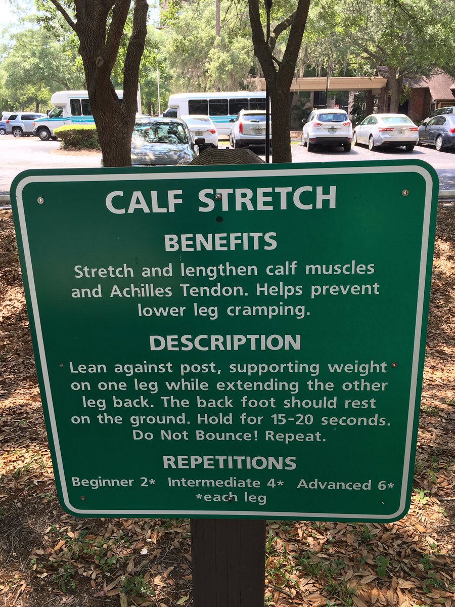 UVRetirement's tweet photo. CALF STRETCH = WELLNESS https://t.co/fRxUFAGubs