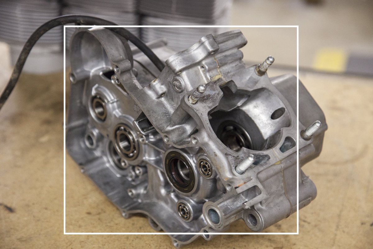 MTcylinders's tweet image. A Honda CR125 in for some bottom end work. #Honda #cr125 #bottomend #enginework #hondarepair #cr125repair #bigbore