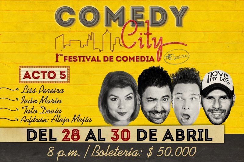 elPeloparado's tweet image. Rumbo a Medellín!!!! Desde hoy en @ElTeatrico junto a @lisspereira, @IvanMarinSoyYo y @alejomejia. #PunkComedy