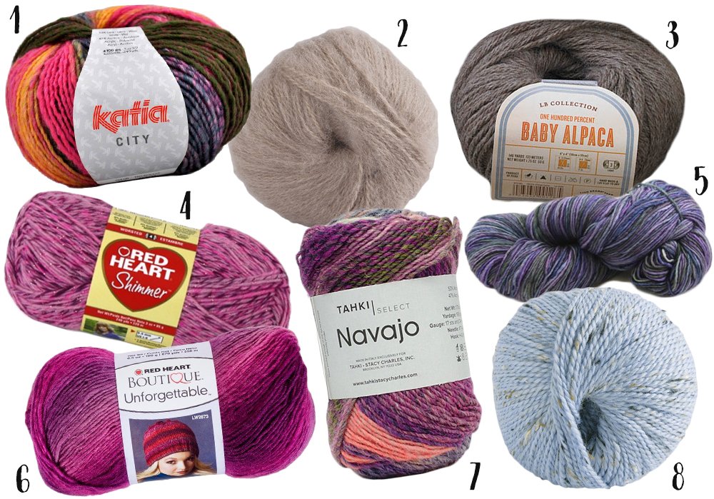 11 Great Light Worsted &amp; DK Weight Yarns bit.ly/1Wt4616