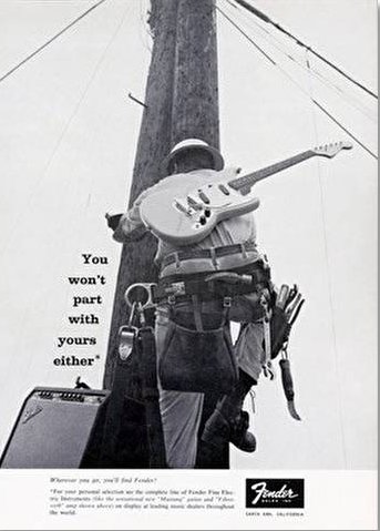 You won't part with yours either... #TBT #fenderads