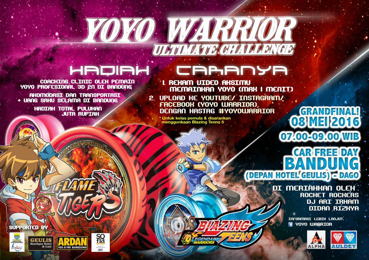 trik yoyo blazing team