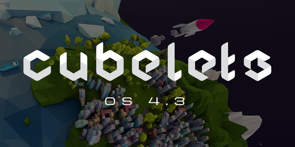 ModRoboticsEdu's tweet image. We’re releasing a Cubelets Update! Cubelets OS 4.3 Get it in the #Cubelets app today!
