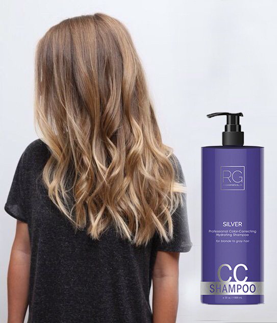 TheRGCosmetics's tweet photo. Blonde babe alert! Working on that Summer hair thanks to our CC Silver Shampo. #rgcosmetics https://t.co/L94uSqdE9E