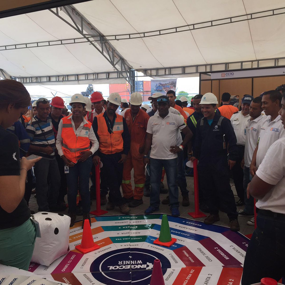 #HacemosPresencia Global Safety Day de APM terminals!
#Eventos #EntendemosQueAhoraSomosResponsablesDeSuCarga