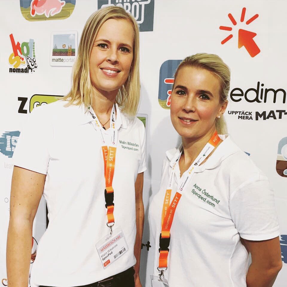 SpecPedcom's tweet photo. Tack för trevliga och givande dagar på #SETT2016. Ett extra tack till #Skolon för att vi fick föreläsa i er monter. https://t.co/Er3WwGAa0T