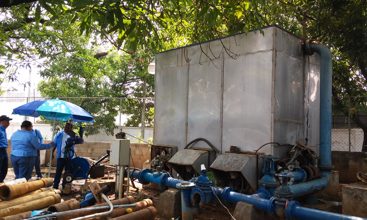 Hasta el sábado tendran agua, colonias afectadas de la zona suroriente de #SanMiguel, confirmó ANDA. Cc <a href="/ElMundoSV/">Diario El Mundo</a>