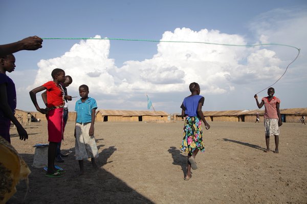 PeriodAction's tweet photo. School is not just about studying. Children also need to play. #Back2Learning RT @unicefssudan https://t.co/oce3WBpasg