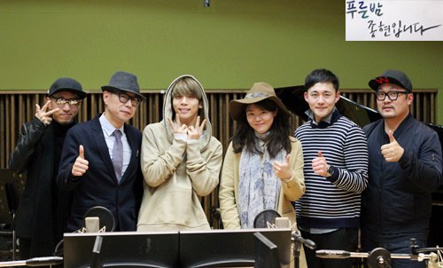 [Fotos Oficiales] 160417 Actualización de MBC Blue Night con Jonghyun.  ChJGoOmWUAE-ApW