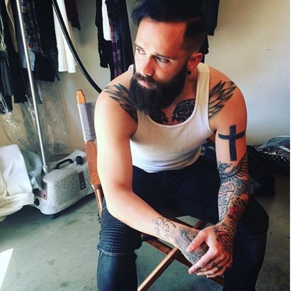 skilletmusic's tweet image. Behind the scenes shot from yesterday's photo shoot. Getting ready to release this album!