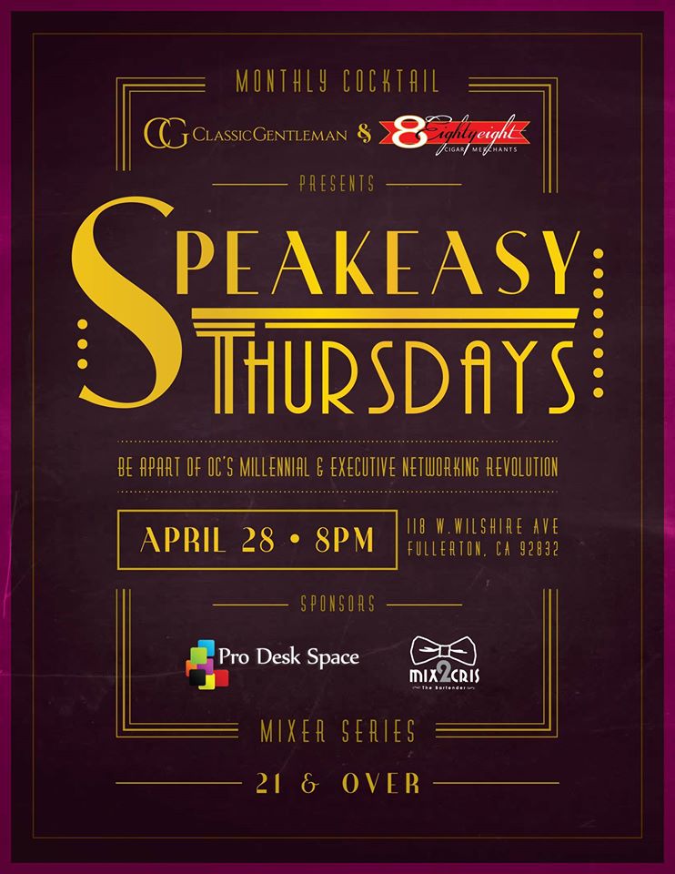 8EightyEight's tweet photo. Tonight is the night! Speakeasy Networking with @classicgentinc at 8:00 #8eightyeight https://t.co/Ju3wchCZvL https://t.co/Xtf42ZIlOW