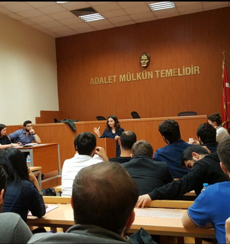 Arkadaşlarımız kulübümüzü temsilen konuşmalarını yaptılar.