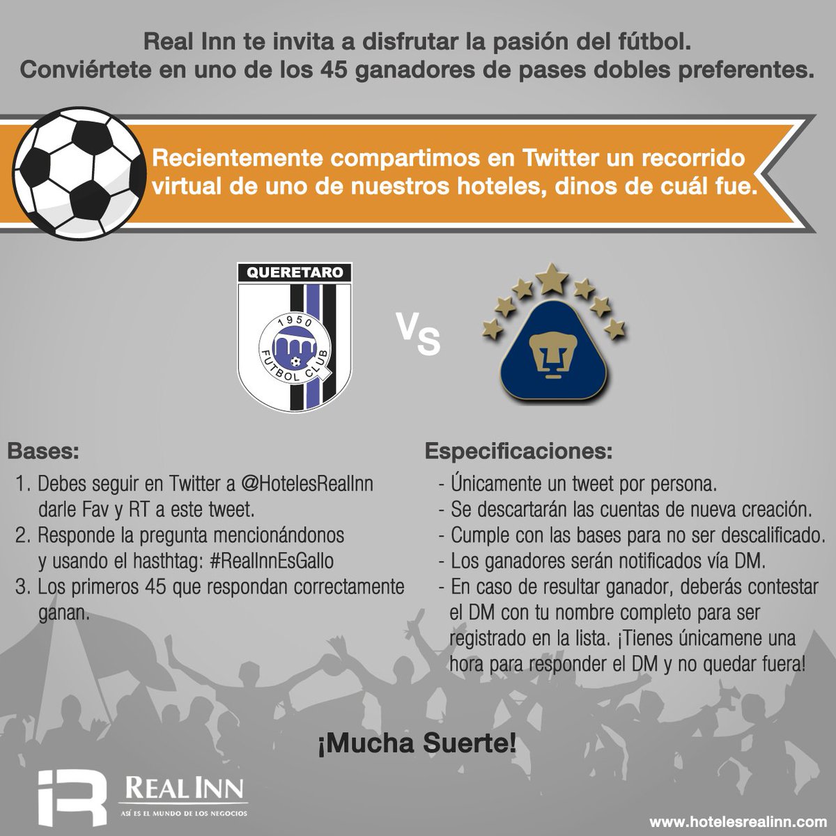 hotelesrealinn's tweet photo. Aquí la dinámica #RealInnEsGallo. Los invitamos a cumplir todas las reglas para no ser descalificados. ¡Suerte!. https://t.co/4kiIuwDCYp