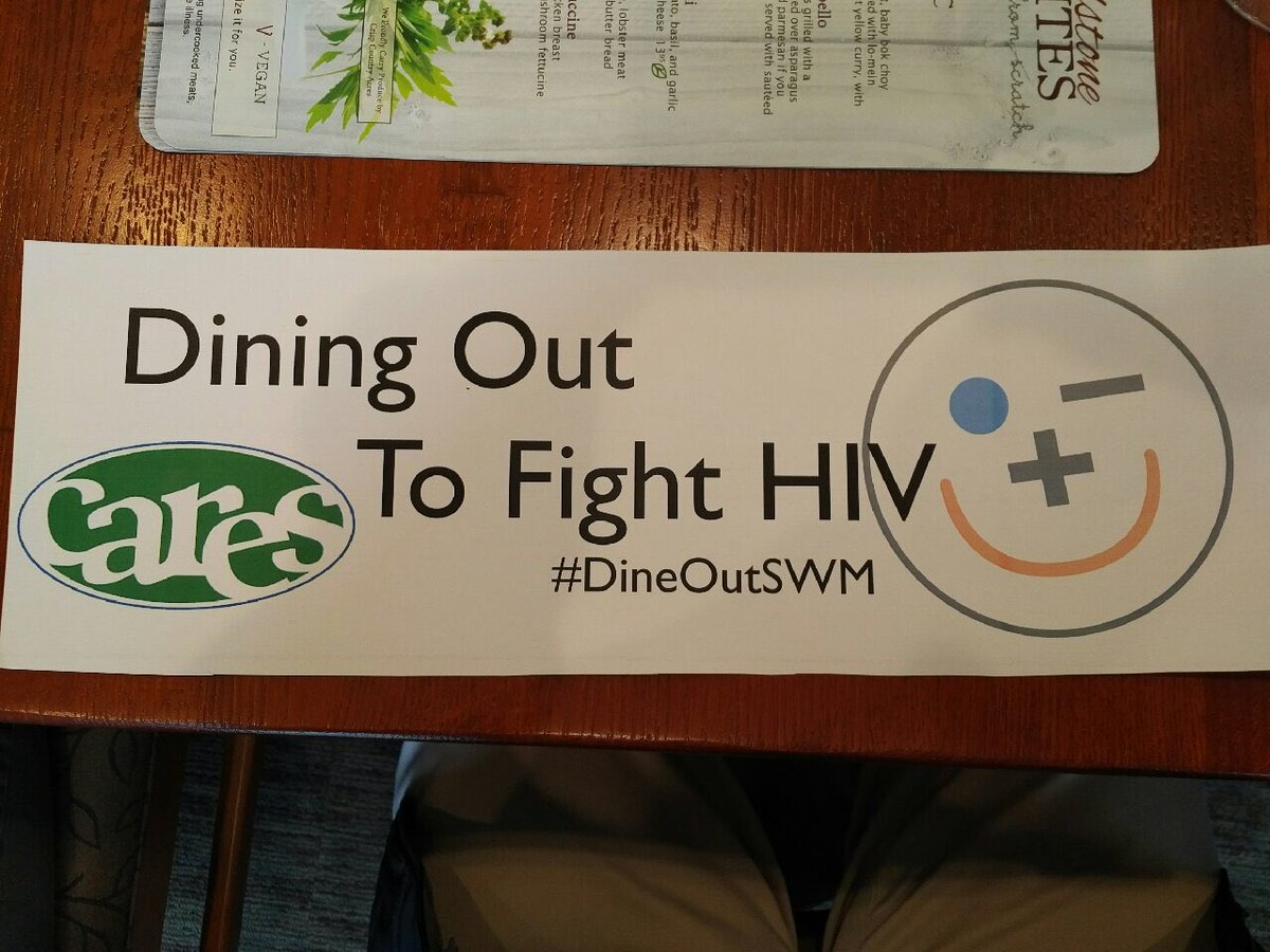 SBS_Brands's tweet photo. #DineOutSWM to #fightHIV!!! https://t.co/YcENqivOLo