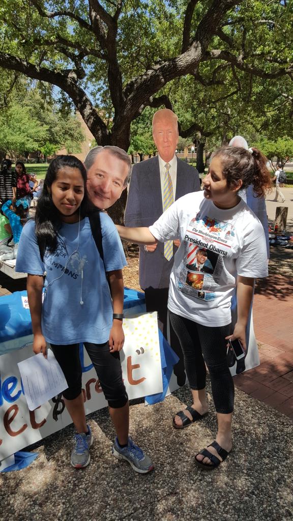 Come take a picture with the candidates #utasopa