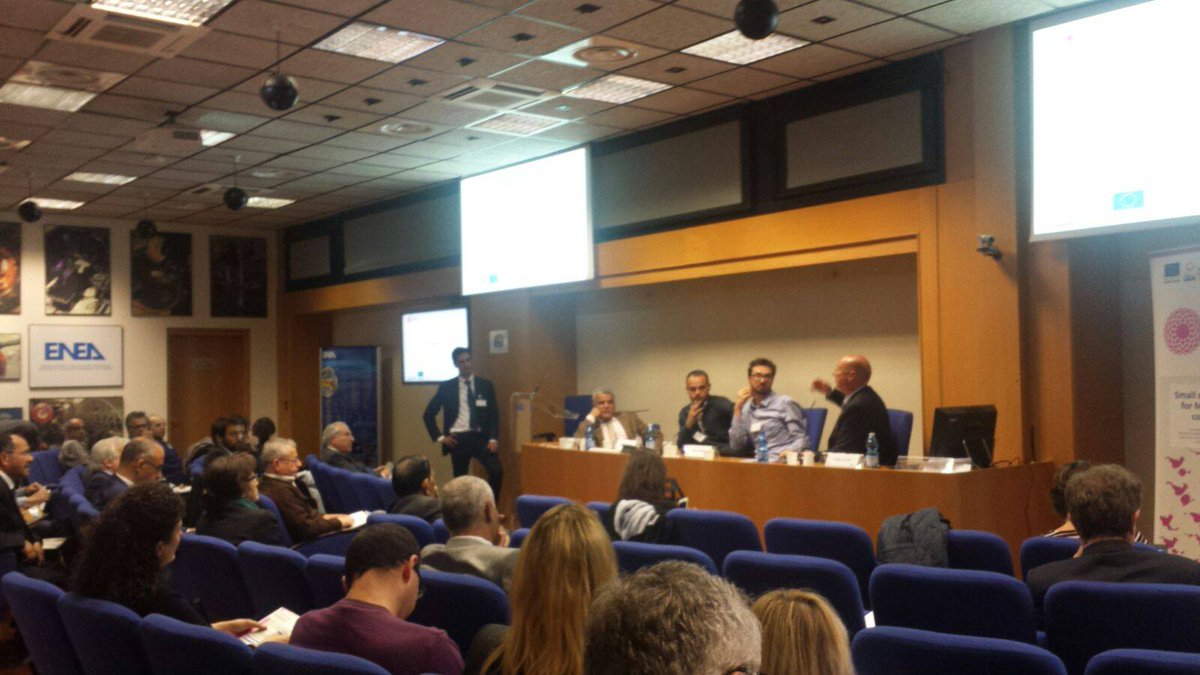 ArcaIncubatore's tweet photo. #STSMed meeting at @ENEAOfficial today about project goals and the pilot plants in Cyprus, Jordan, Italy #CS #solar https://t.co/yi5oah7iA0