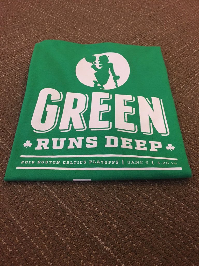 Not gonna be at Game 6 but still want a commemorative tee? RT to enter and I'll draw 1 lucky winner to send this to.