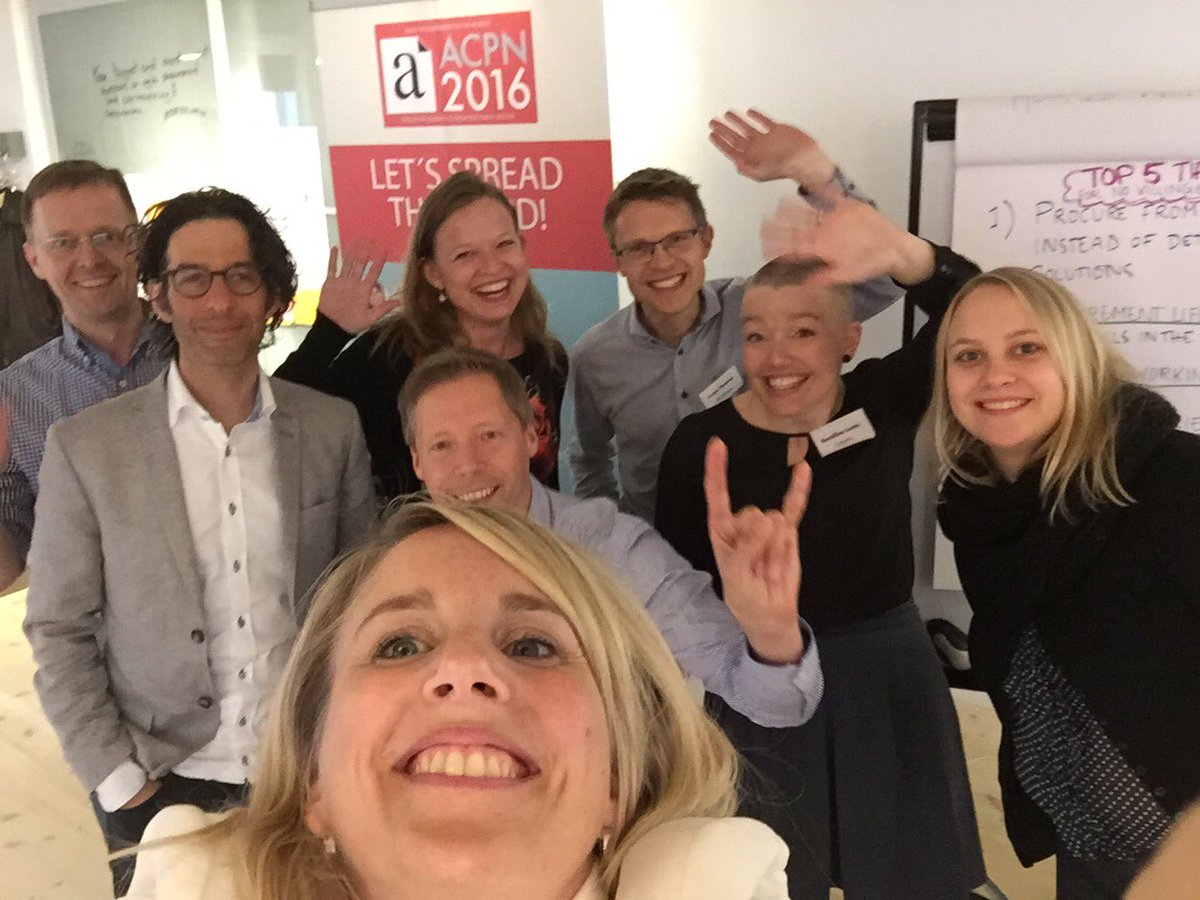 Agilakontrakt's tweet photo. Thank you all participants of the conference of #acpn2016 You made it great! Here w. some of the speakers ✌️😀 https://t.co/hLEGSWmArh