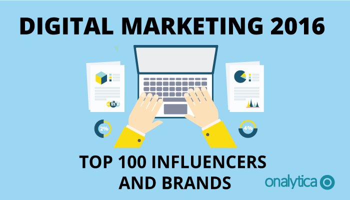 Chuffed to be ranked #12 Top 100 Digital Marketing Influencer on Twitter in 2016! bit.ly/12influencer #Marketing