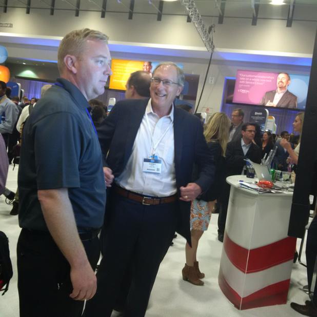 CSRA_inc's tweet photo. @CSRA_Inc CEO Larry Prior loves our VShip Demo at #Salesforcetour DC https://t.co/FX7G3Tr0SV
