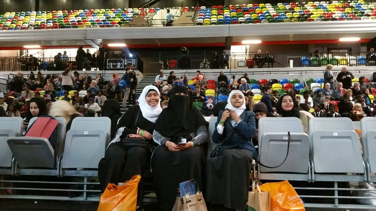 ayeshasacademy's tweet photo. ACS at the #copperbox arena for #london citizens Mayoral election event https://t.co/k0u5ChcNUJ