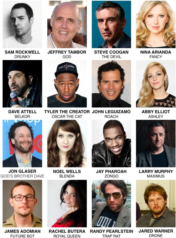 TitmouseInc's tweet photo. Wow. The #DrunkyMovie cast is amazing. Check out their @Indiegogo campaign! https://t.co/cvNiQnDP75 https://t.co/W6Sm8m2LjU