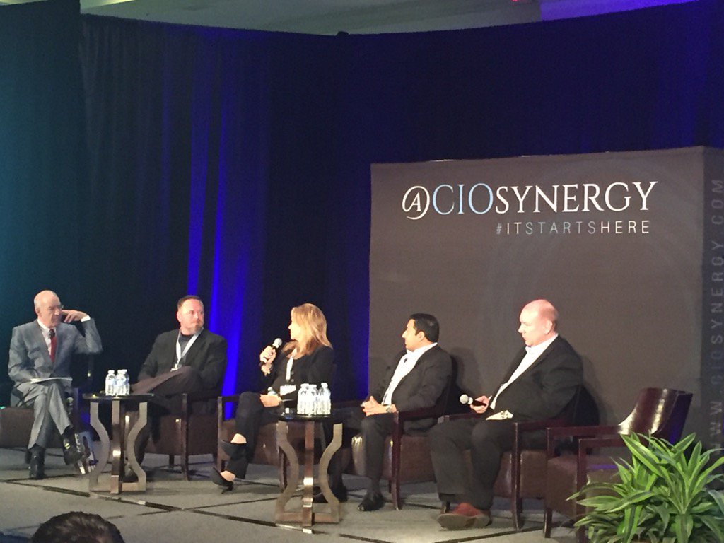 richlgilbert's tweet photo. Cindy Breshears, CIO Halyard, shares her perspective at CIOSYNERGY https://t.co/N0ouTY6gdU
