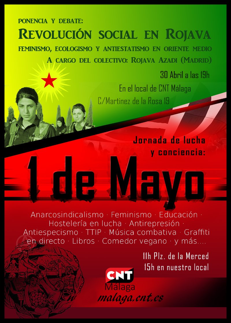anarcosinenpdf's tweet photo. Como cada año la CNT malagueña vuelve el 1 de mayo a la Plaza de la Merced @cntmalaga https://t.co/0RYeelgZxo https://t.co/dbNwn8yKlL