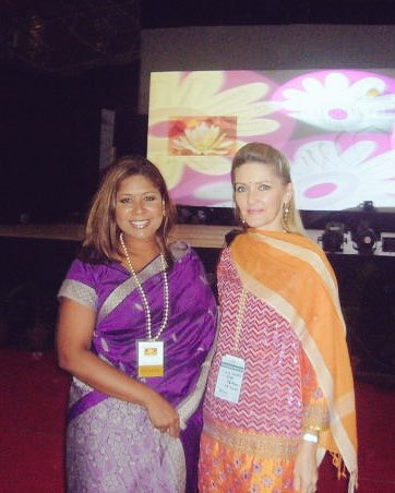 #Tbt con H.H. Princess Susan Al Said del Sultanato de Oman. En Bangalore, India, 2009. #InternationalWomenConference