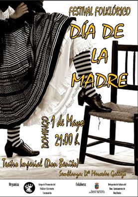 J_L_Quintana's tweet photo. Festival folklorico de @caramancho "Dia de la Madre". Semblanza de la escritora dombenitense Mercedes Gallego. https://t.co/sGEc8jNo5i