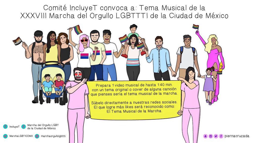 Recuerden compartir su talento en nuestras redes sociales #CantaConOrgullo